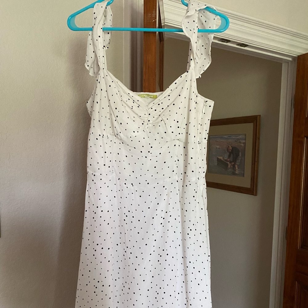 Gianni Bini polka dot mini dress